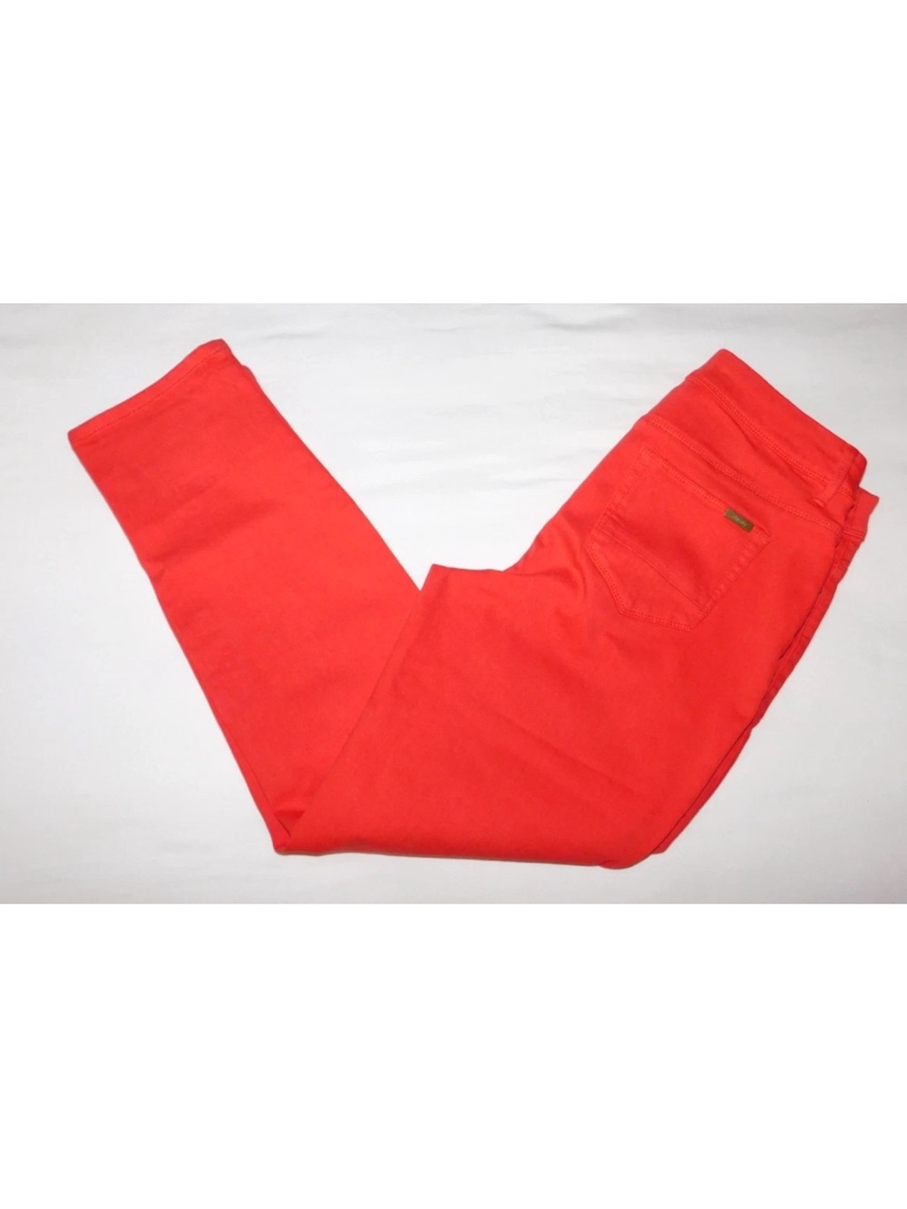 Chico’s So Slimming Women Girlfriend Ankle Jeans Orange Size 1 NWT (size 8)